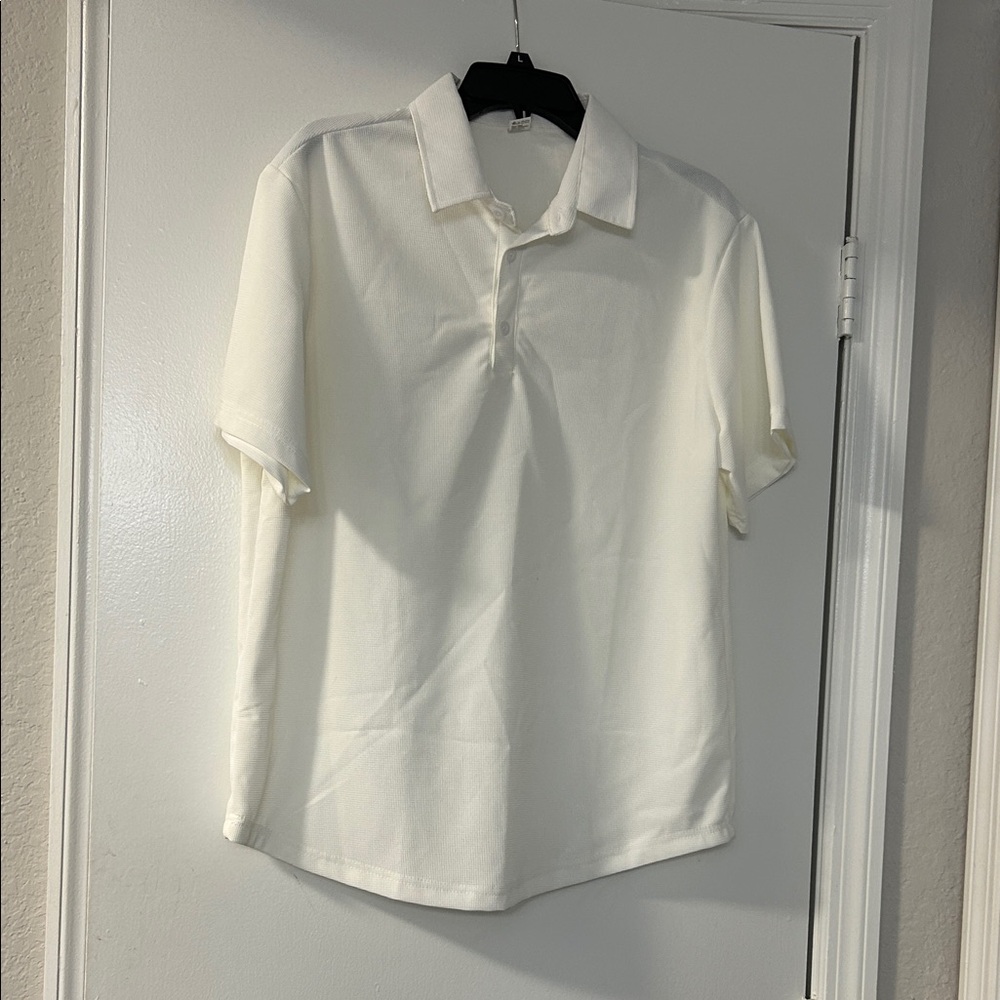 Classic White Polo Shirt